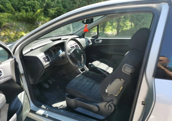 Peugeot 307 cena 2500 przebieg: 179400, rok produkcji 2004 z Kraków małe 79